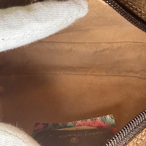 authentic Vintage Gucci Web Crossbody Bag GG Coated Canvas Small with COA. - Picture 16 of 16